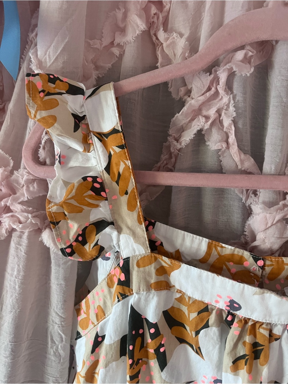 THML Floral Ruffle Babydoll Tank - Picture 4 of 9